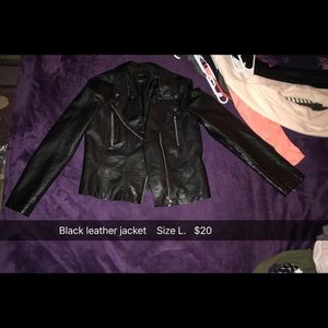 Leather jacket